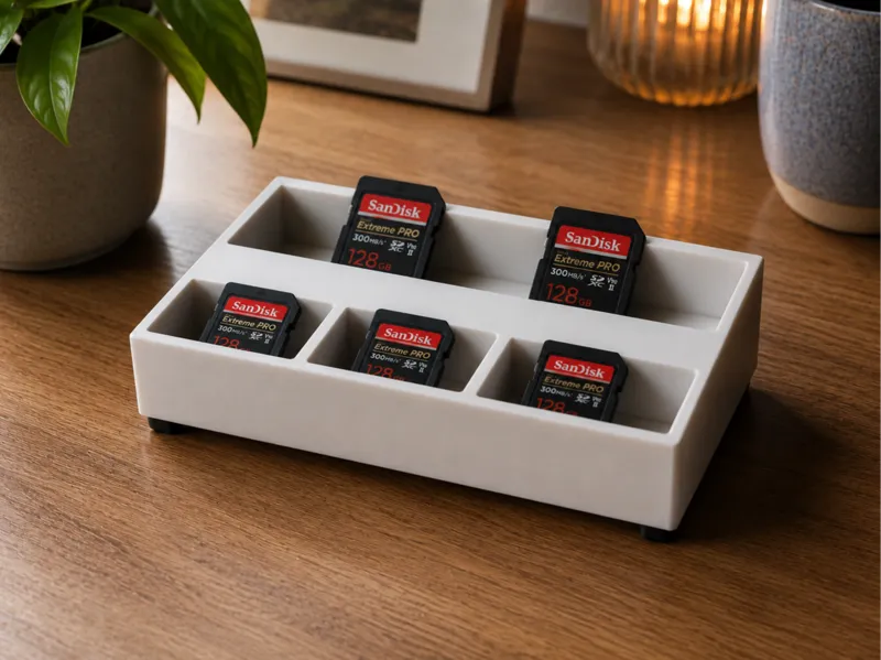 Sd card holder