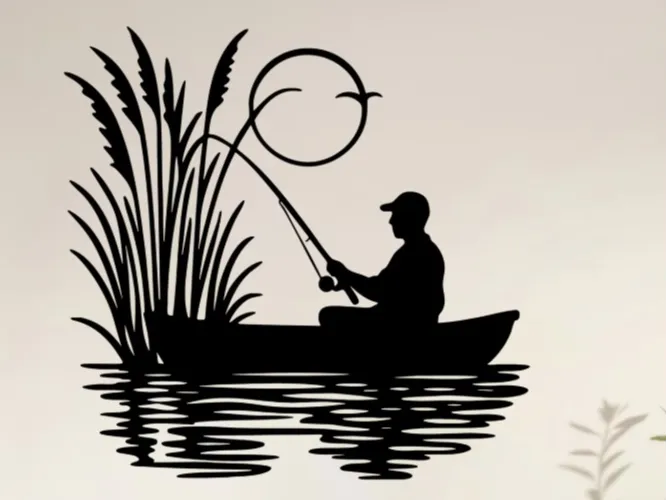 Fisherman Wall Art