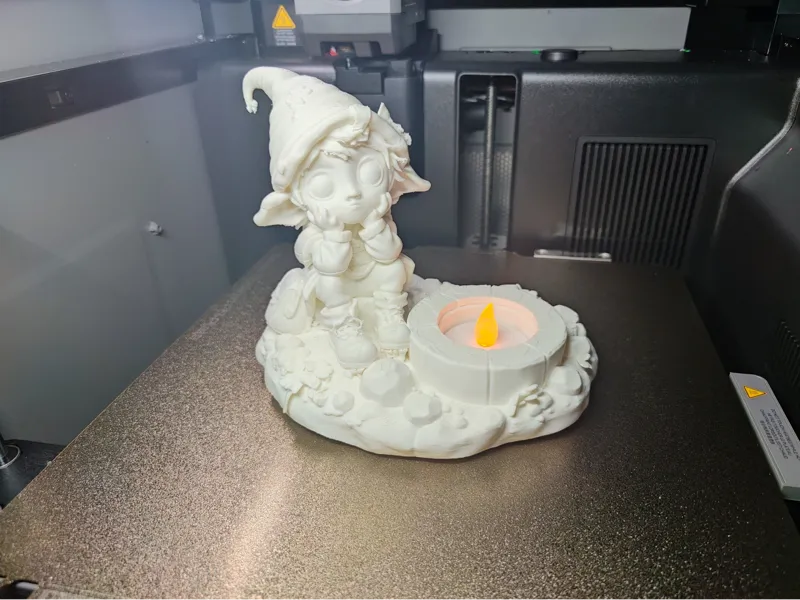 Cute Witch Tea Light Holder