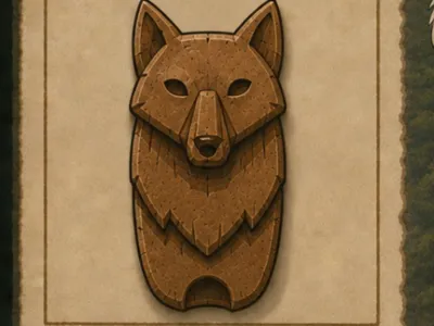 Denahi Bear Country Totem