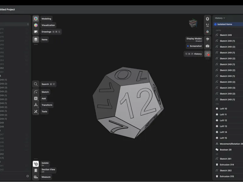 12 sided dice (dodecahedron)