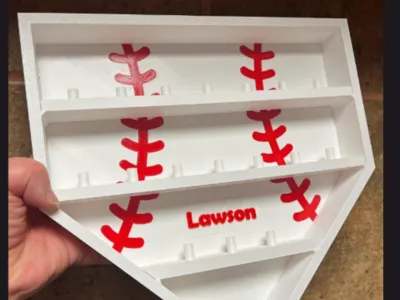 softball ball ring display 