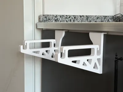 Over-Cabinet Trash Bag Holder