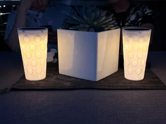 Dubbeglas Solar Leuchte