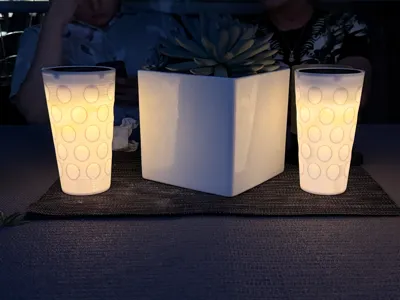 Dubbeglas Solar Light