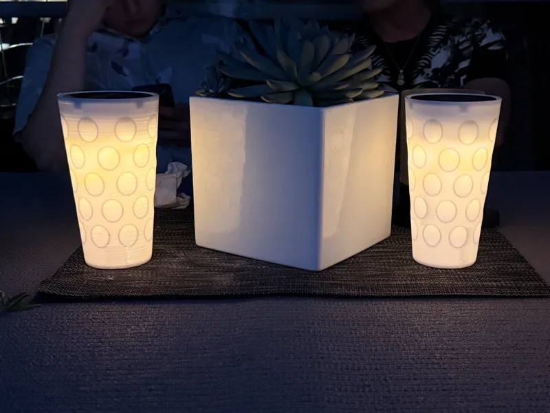 Dubbeglas Solar Leuchte