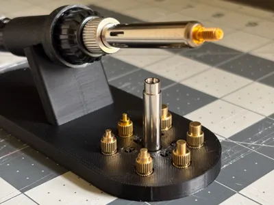 Soldering Iron/Heat Set Insert Stand