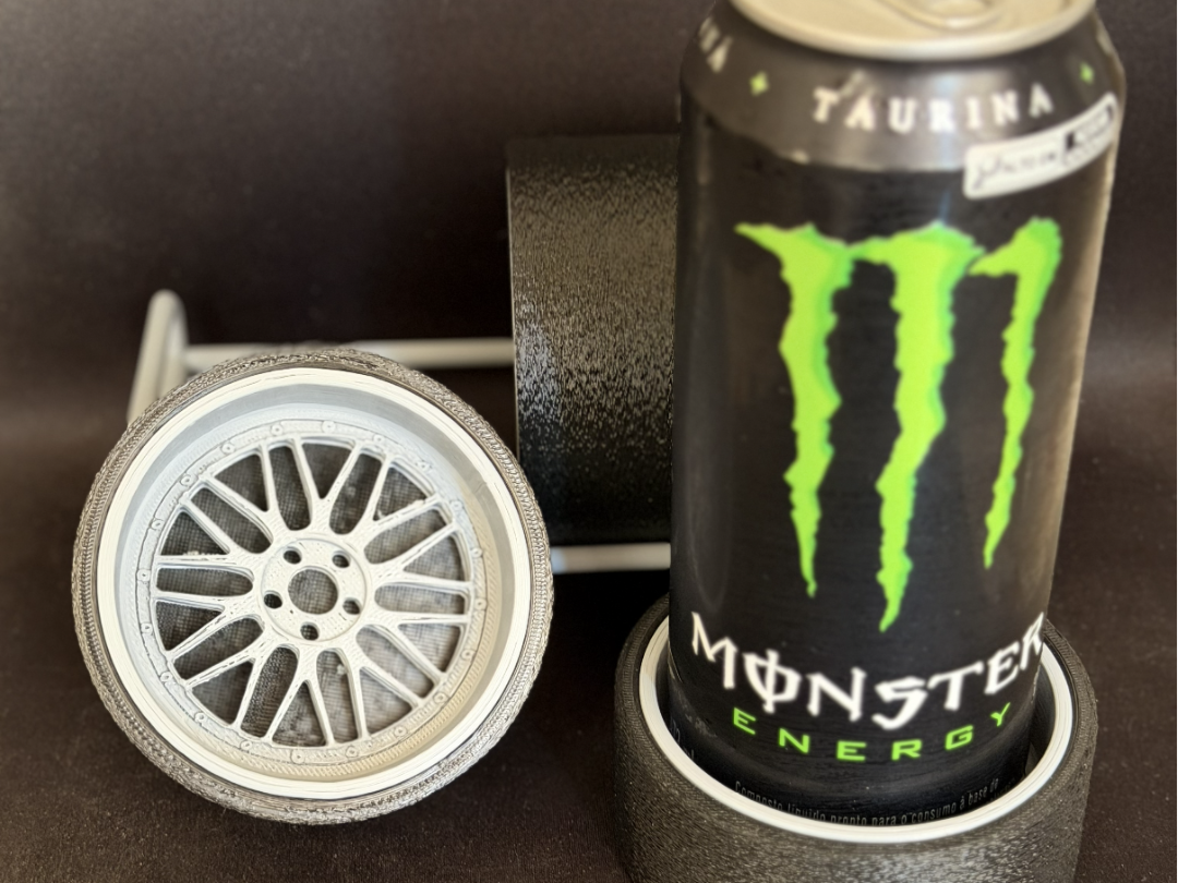 BBS LM Style Wheel Coaster Set with Tire Rack