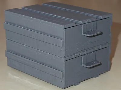 Infinitely Modular Drawer Parts Storage Box (with Anti-Detachment and Closing Lock)