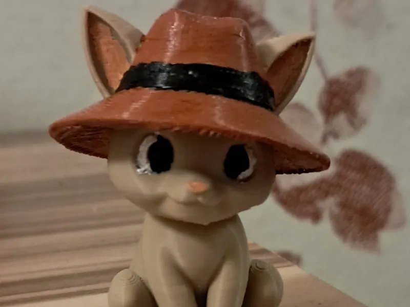 Kawaii - Cat with a Hat