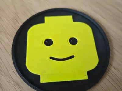 Legohead Coaster