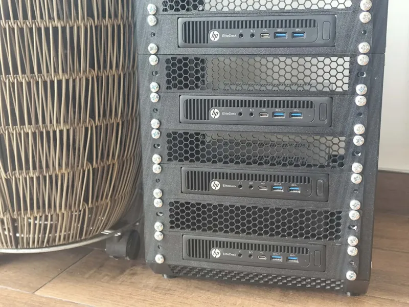 HP G2 EliteDesk 10inch rack mount