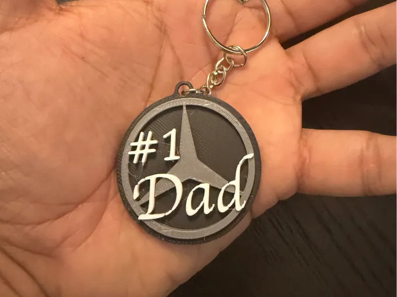 1 Dad Mercedes logo