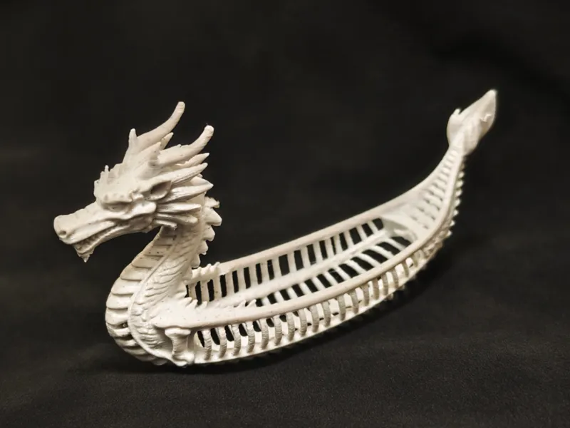 龙舟骨架 类生物骨架15cm 