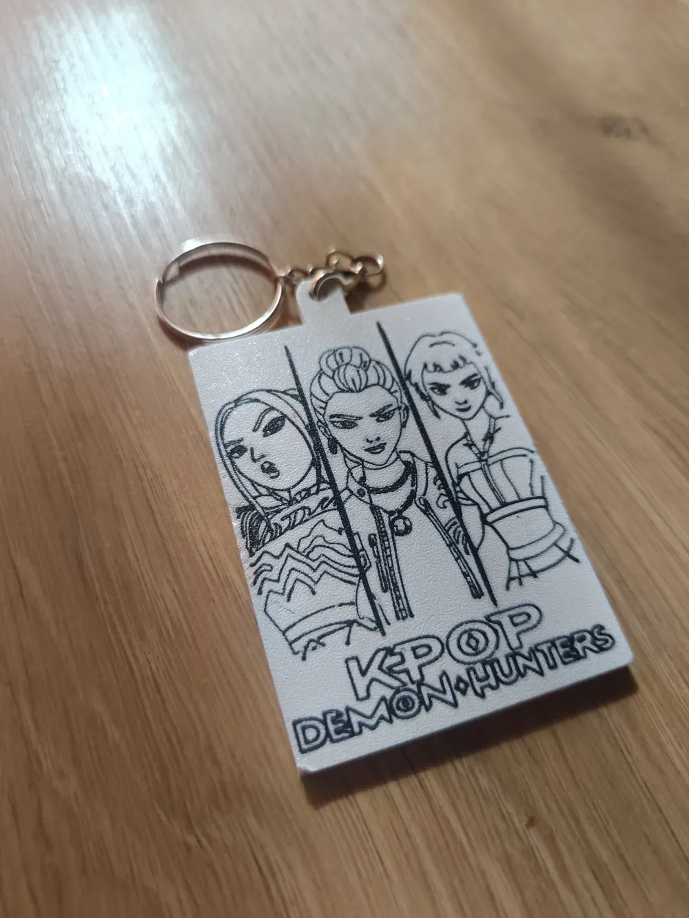 Kpop huntrix Keychain - Free 3D Print Model - MakerWorld