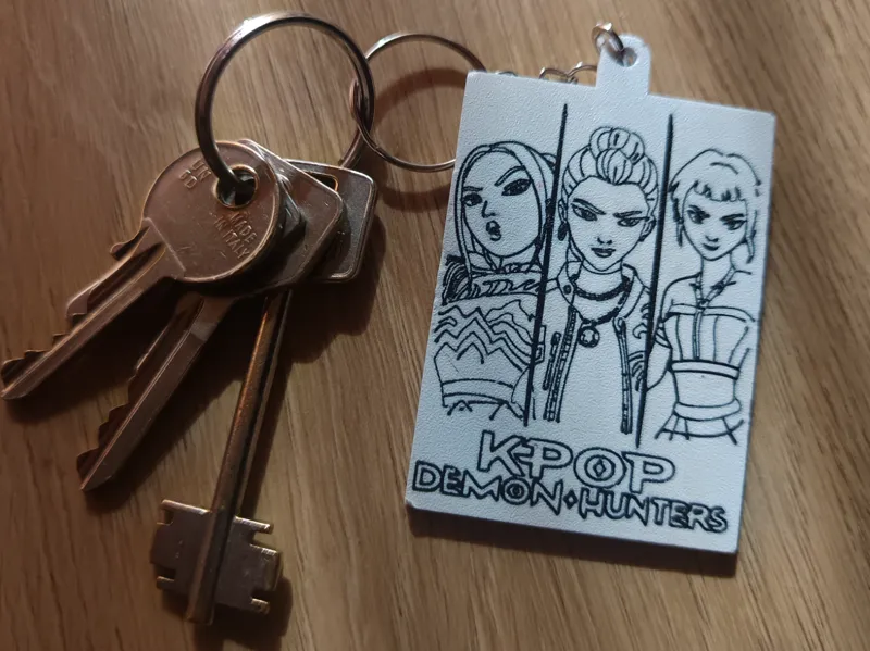Portachiavi Kpop huntrix-Keychain