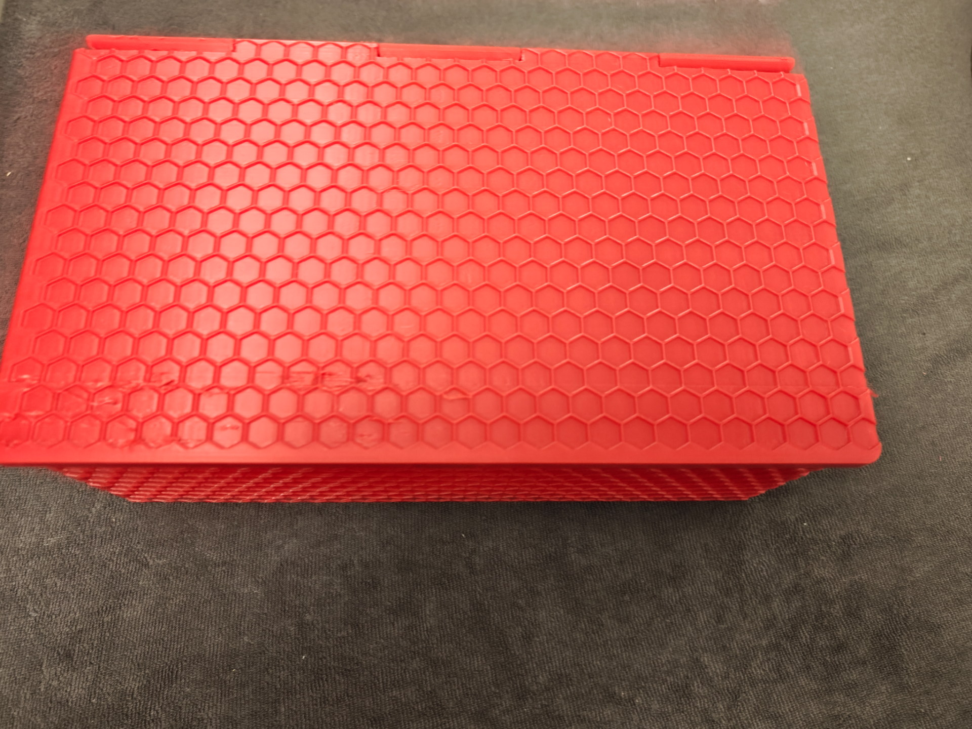 Honeycomb Hinged Storage Box — Large