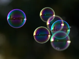 bolle dalle dita