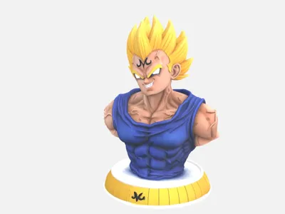 13 cm Majin Vegeta Bust