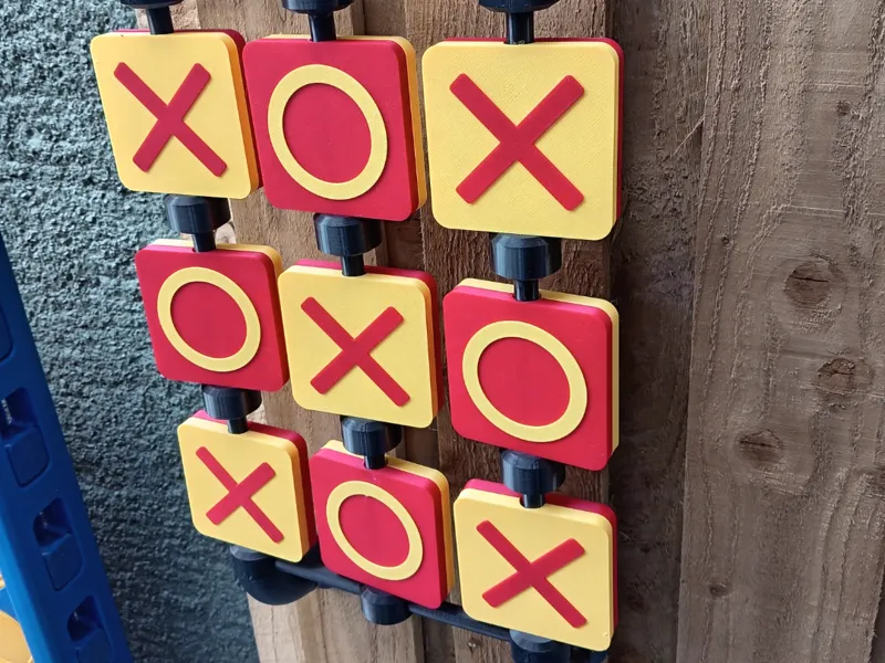 Tic Tac Toe Tic-Tac-Toe LARGE Garden Toys Game