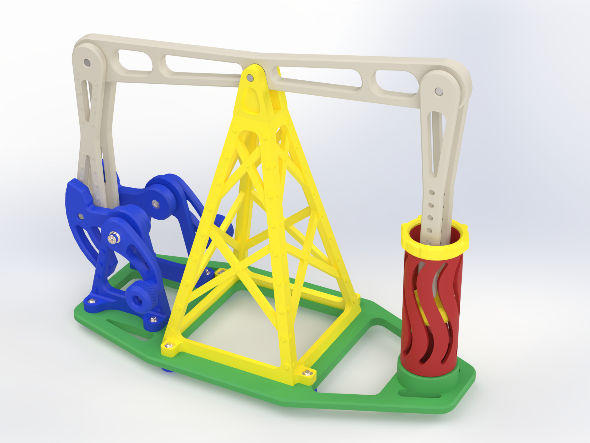 Mini Mechanical Pumpjack – Educational 