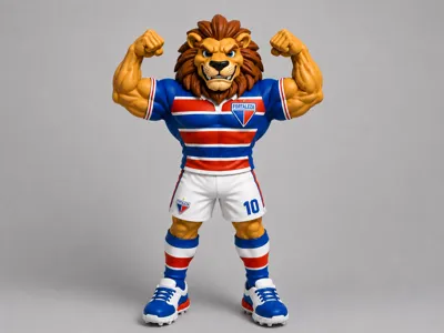 Fortaleza Mascot - Lion
