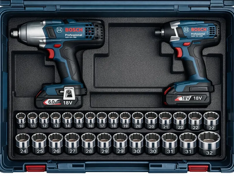 Bosch nut tightening set inner mold