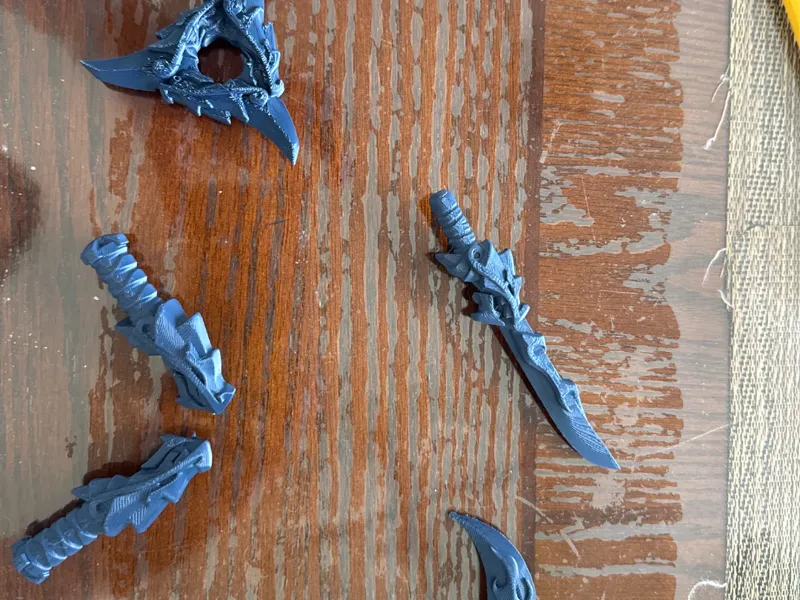 Ninjago Golden Weapons