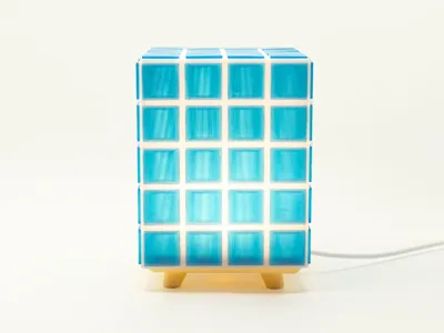 Mosaic Lamp | Desktop Night Light