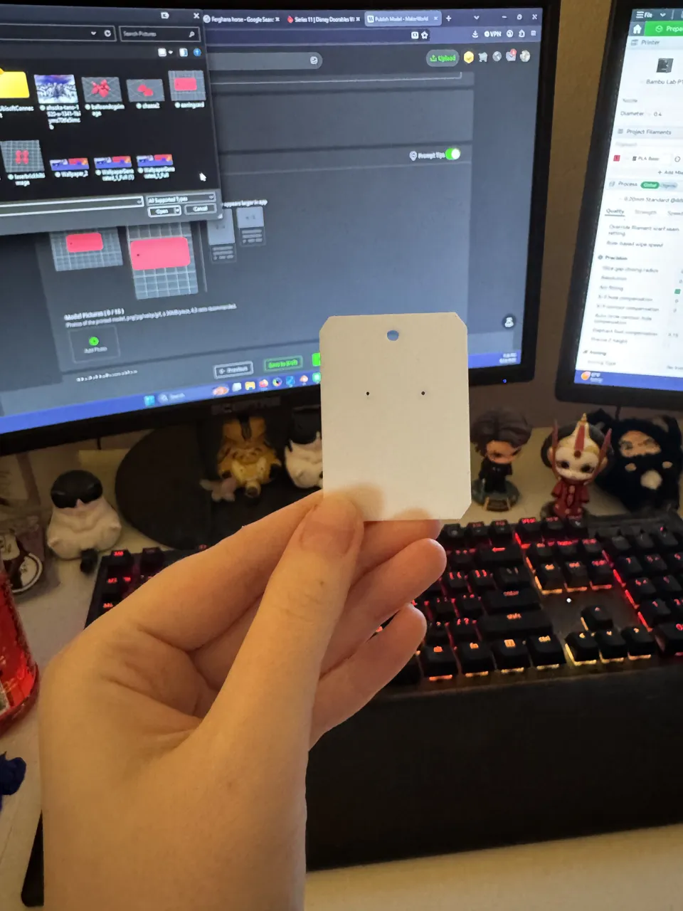 Earring card view 3