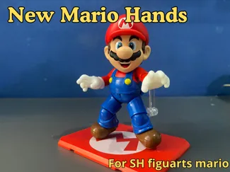 NEW Super Mario Hands For Shfiguats