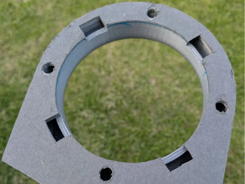 Shop Vac attachment - Core drill slurry ring