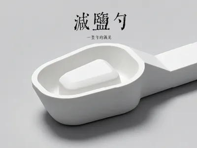 Reduced salt spoon A whole spoonful of satisfaction 1.8g