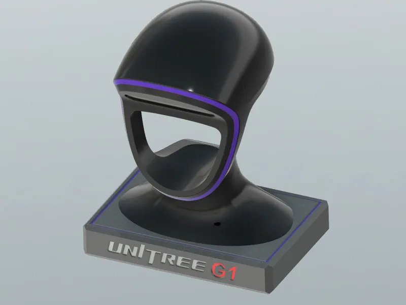 Karlz Unitree G1 Bust Display Stand
