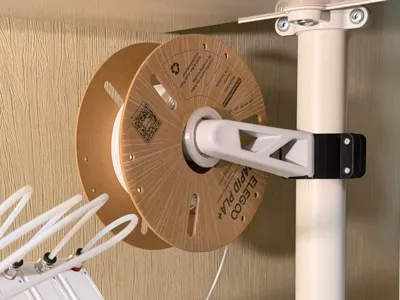 Spool  mount for tube (⌀47mm) IKEA Stolmen