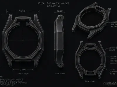ROYAL POP HOLDER CONCEPT Audemars Piguet Swatch