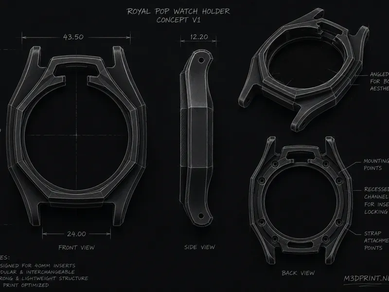 ROYAL POP HOLDER CONCEPT Audemars Piguet Swatch