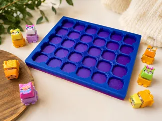 Clickeez display tray for 30 clickeez keys