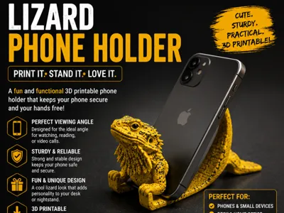 Lizard Phone Holder