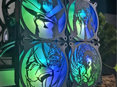 120mm PC FAN Anime cover