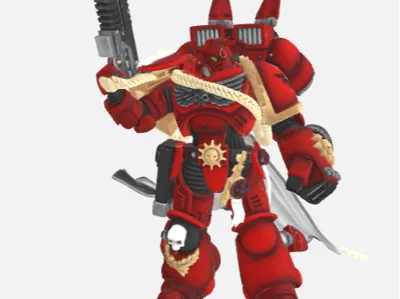Blood Angels Captain with a Jump Pack