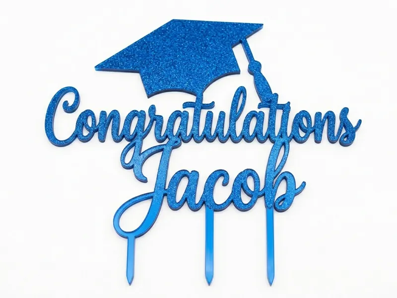 Jacob Graduation Cake Topper
