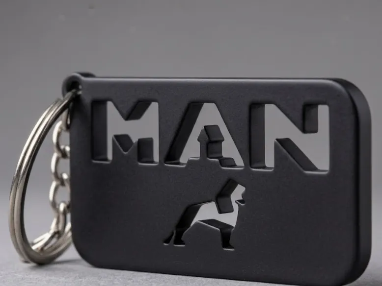 MAN trucks keychain