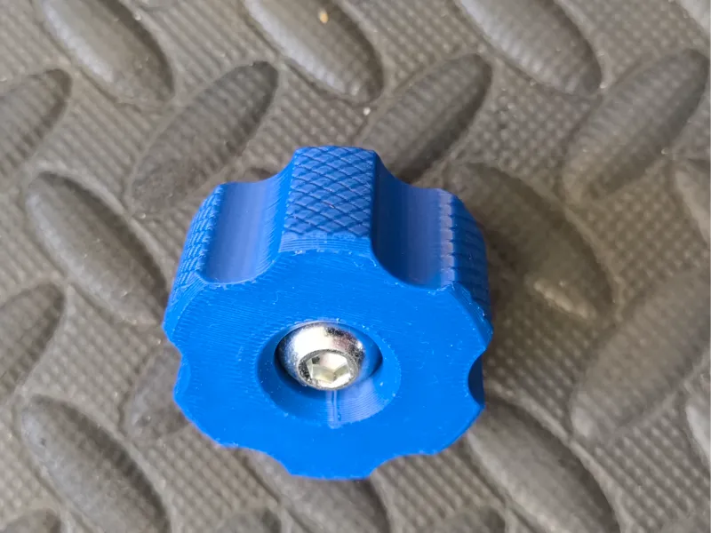 Parametric knob with standoff