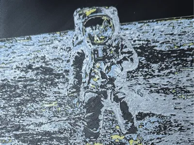 Man on the moon