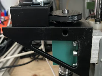 Unpowered spindle CNC mount