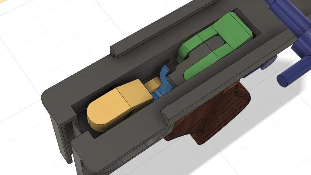 异形M41A彩色脉冲步枪 完全可操作道具 - 免费 3D 打印模型 - MakerWorld