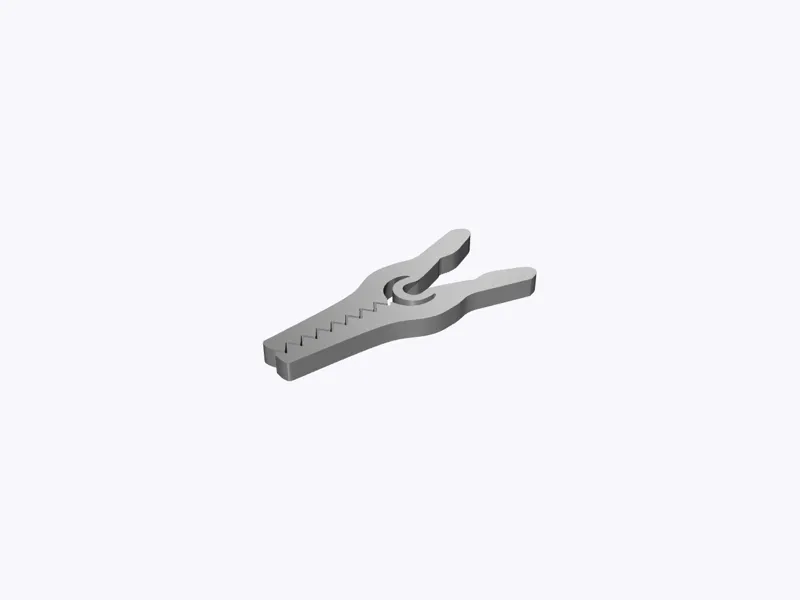 Croc Snap Clip (26) Flexible Tension Clamp