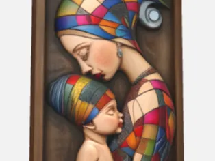 CUADRO CON RELIEVE