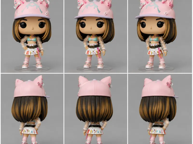 Megan KATSEYE Pinky Up Funko Pop